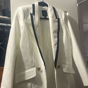 River Island Black and White blazer